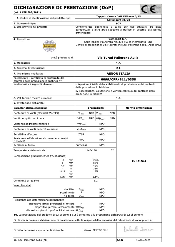 DoP 907-Tappeto 0-15